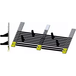 Loofband SL 800 op 3 riemen – band voor aardappelrooier Grimme SL 800 | OEM Grimme 300.09872, 300.10117 | fabrikant KiJ