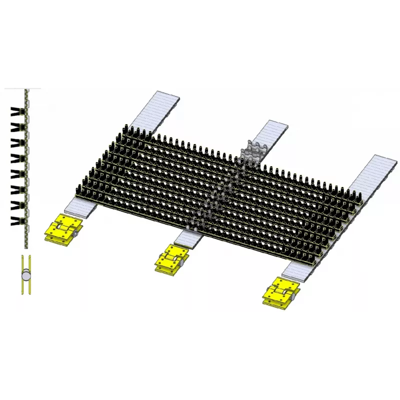Loofband SL 800 op 3 riemen – band voor aardappelrooier Grimme SL 800 | OEM Grimme 300.14964, 300.25020, 300.31946 | fabrikant KiJ