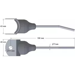 Opraapvinger 120412 – vinger geproduceerd door KiJ | OEM 120412 | fabrikant KiJ