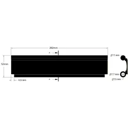 Verbindingsrubber voor korven – lang – rubberen element geproduceerd door KiJ | fabrikant KiJ