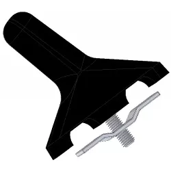 Meenemer compleet – onderdeel voor aardappelrooier Anna Z644 | OEM Anna 5644-51-115 | fabrikant KiJ
