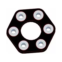 Flexibele schijf Claas 143 – flexibele koppeling voor machines van Claas | OEM Claas 0623.4106, 06234106, 11106031112 | fabrikant KiJ