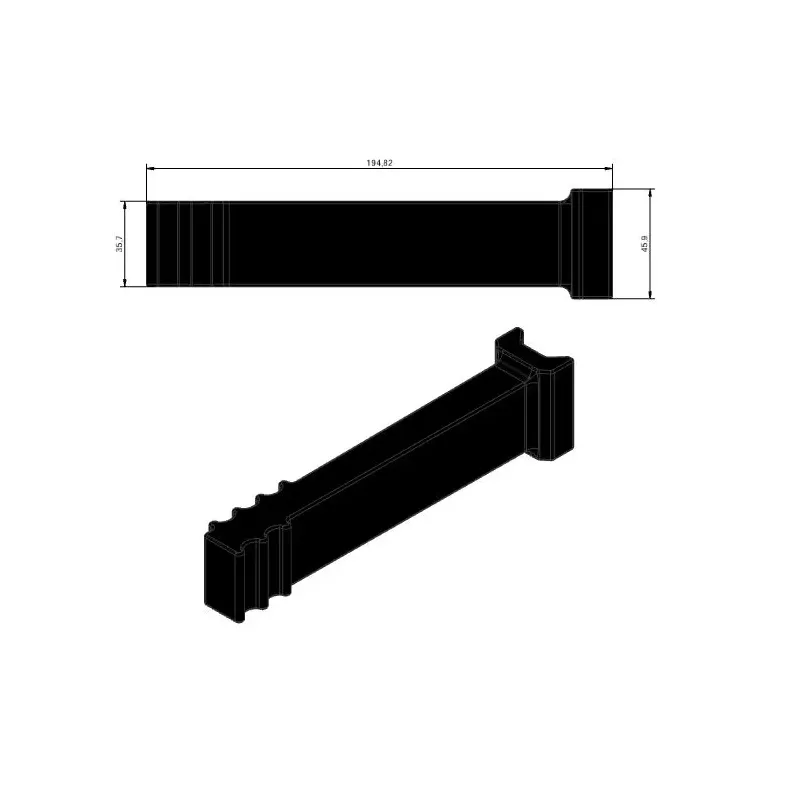Reinigingsrubber – rubberen element geproduceerd door KiJ | OEM 206107, 206116, 206122 | fabrikant KiJ