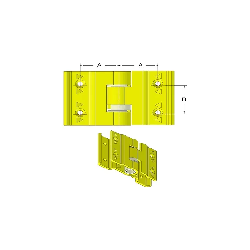 Bandverbinder met nokken – bandverbinder, varianten 35/32 mm en 42/32 mm, voor Grimme | OEM Grimme 015.22172, 015.22173, 015.42490 | fabrikant KiJ