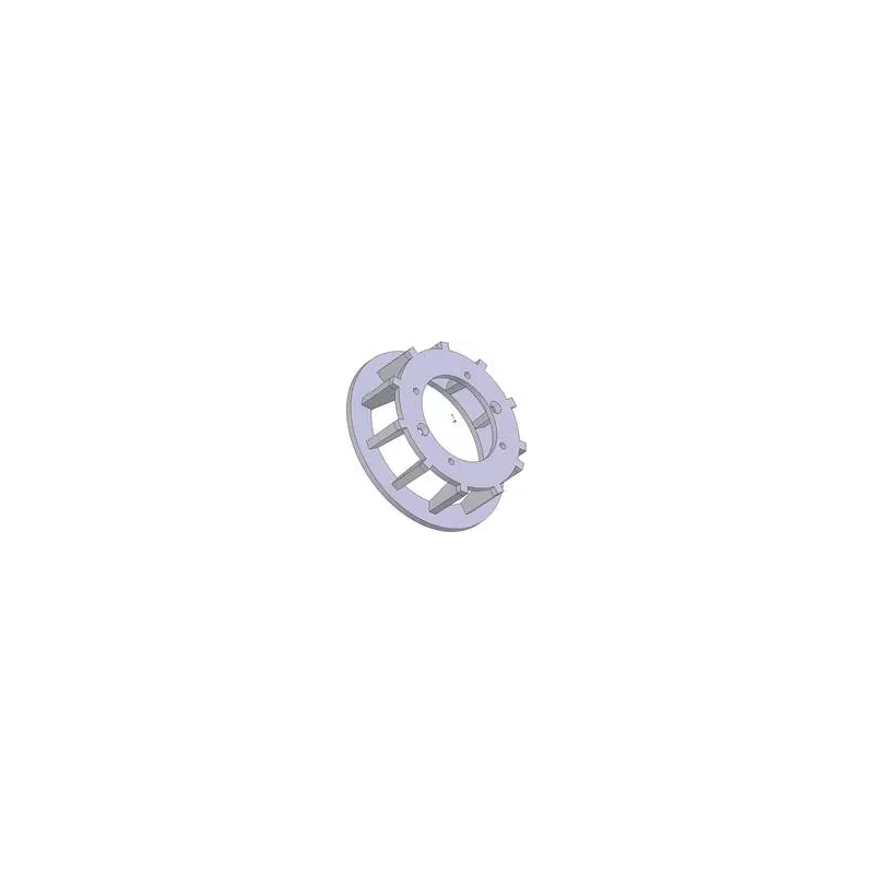 Rol nr. 127 – gietijzeren aandrijfrol Ø250 mm, steek 40 mm, voor machines van Grimme | OEM Grimme 006.00059, 006.00347, 006.00722 | fabrikant KiJ