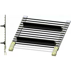 Leestafelband met schoepen DR 1500 zonder staafbekleding – band voor aardappelrooier Grimme DR 1500 | fabrikant KiJ