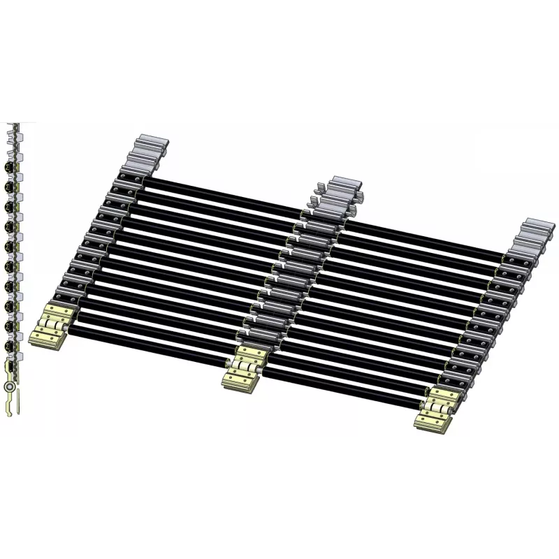 Zeefband DR 1500 met beklede staven – band voor aardappelrooier Grimme DR 1500 | fabrikant KiJ