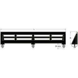 Schoep met 3 bevestigingspunten – schoep voor machines van Grimme | OEM Grimme 088.00332 | fabrikant KiJ