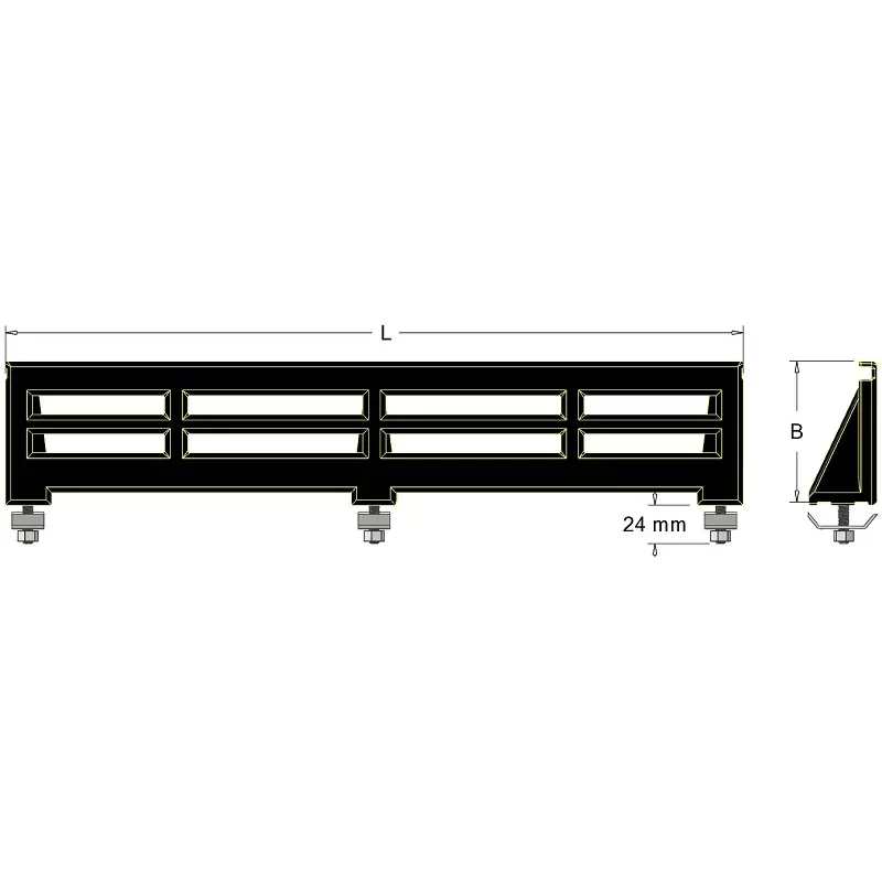 Schoep met 3 bevestigingspunten – schoep voor machines van Grimme | OEM Grimme 088.00332 | fabrikant KiJ