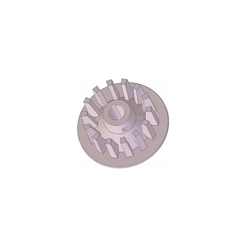 Rol nr. 305 – gietijzeren aandrijfrol Ø140 mm, steek 35 mm, voor machines van Grimme | OEM Grimme 006.00370 | fabrikant KiJ