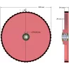 Rol nr. 47 – gietijzer-rubberen loofinvoerrol Ø420 mm voor machines van Grimme | OEM Grimme 200.29539, 200.15835, 200.97271 | fabrikant KiJ