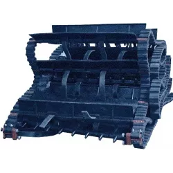 Loofband met schoepen SE 70-20 – band voor aardappelrooier Grimme SE 70-20 | OEM Grimme 300.29377, 300.29280 | fabrikant KiJ