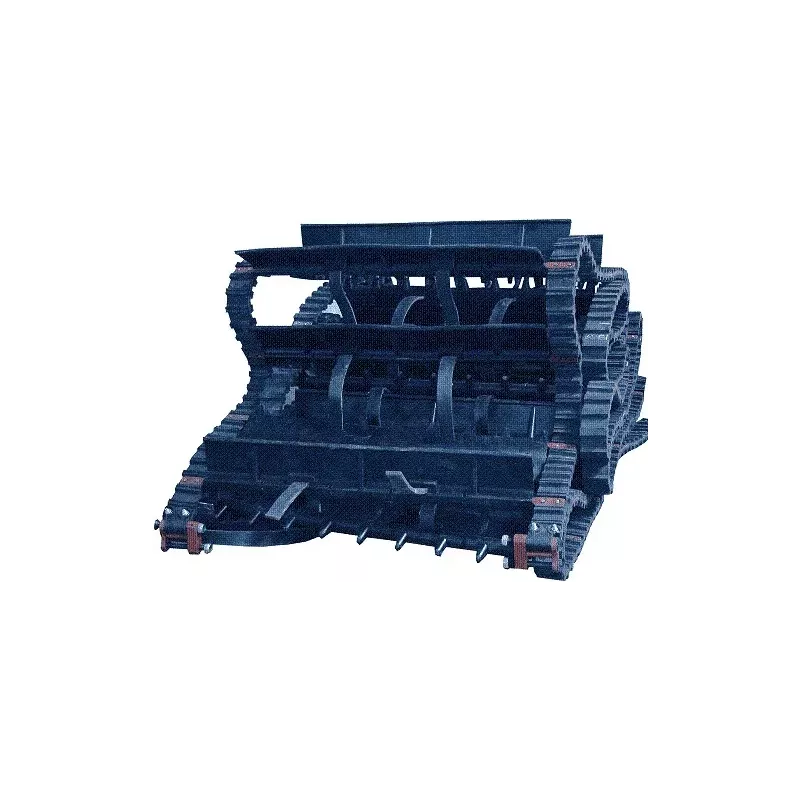 Loofband met schoepen SE 70-20 – band voor aardappelrooier Grimme SE 70-20 | OEM Grimme 300.29377, 300.29280 | fabrikant KiJ