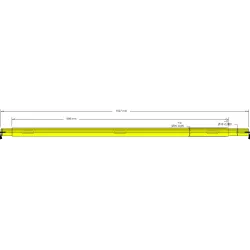 Rol nr. 260 – stalen aandrijfas Ø35 mm voor machines van Grimme | OEM Grimme 037.02284 | fabrikant KiJ