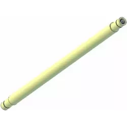 Rol nr. 263 – stalen aandrijfas Ø25 mm voor machines van Grimme | OEM Grimme 037.02069 | fabrikant KiJ