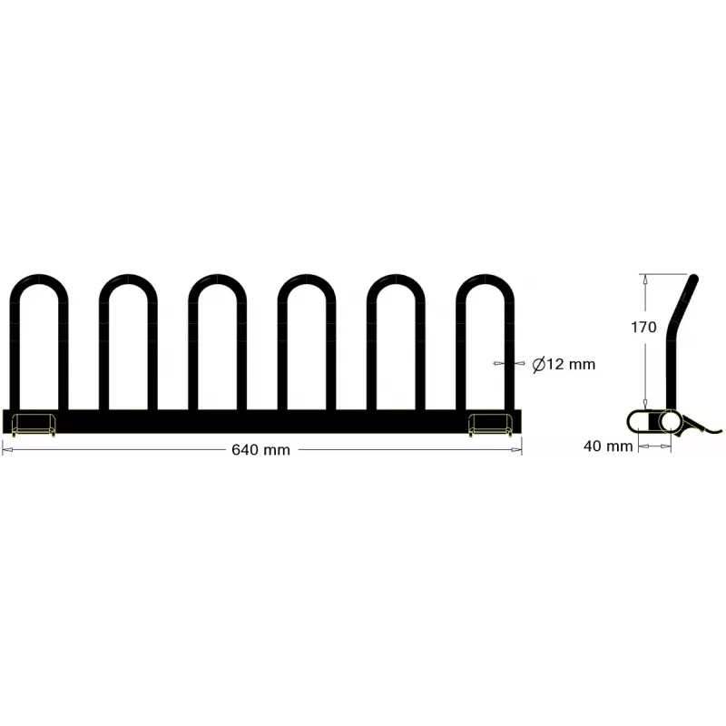 Metalen schoep L-640 – schoep geproduceerd door KiJ | fabrikant KiJ
