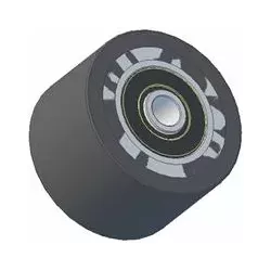 Rol nr. 188 – staal-rubberen rol Ø95 mm voor machines van ROPA | OEM ROPA 252096 | fabrikant KiJ