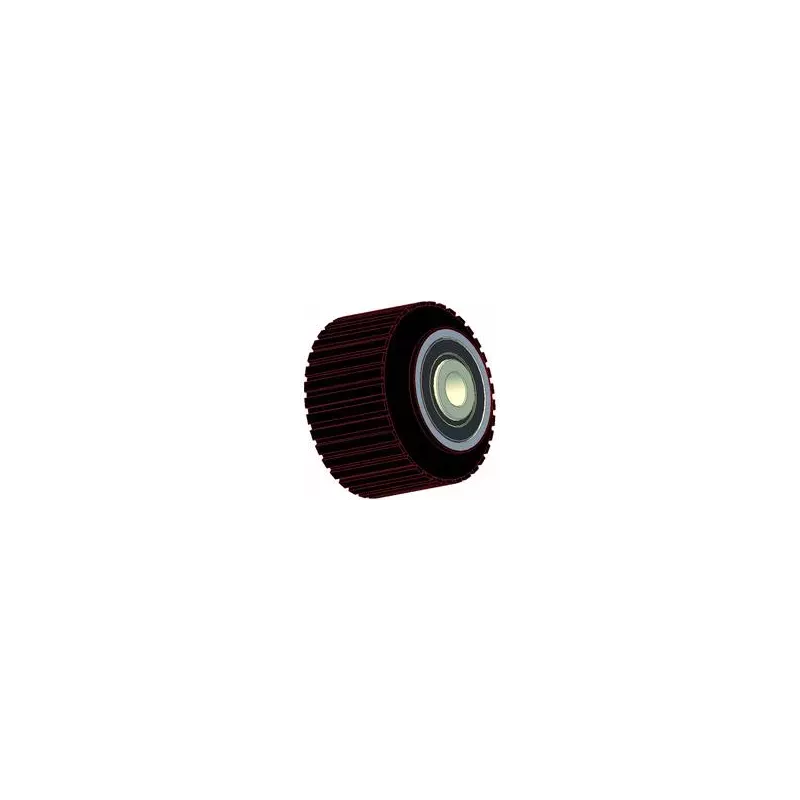 Rol nr. 204 – staal-rubberen steunrol Ø90 mm voor machines van ROPA | OEM ROPA 252079 | fabrikant KiJ