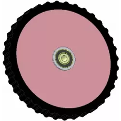 Rol nr. 233 – staal-rubberen aandrukrol Ø340 mm voor machines van ROPA | OEM ROPA 2520140 | fabrikant KiJ