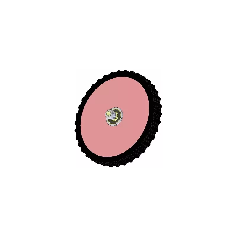 Rol nr. 234 – staal-rubberen aandrukrol Ø340 mm voor machines van Wuhlmaus | OEM Wuhlmaus 000.03.142.00 | fabrikant KiJ