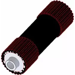 Rol nr. 273 – staal-rubberen steunas Ø192 mm voor machines van Grimme | OEM Grimme 076.00859 | fabrikant KiJ