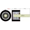 Rol nr. 284 – staal-rubberen steunrol Ø80 mm voor machines van Dewulf | OEM Dewulf 2660005C | fabrikant KiJ