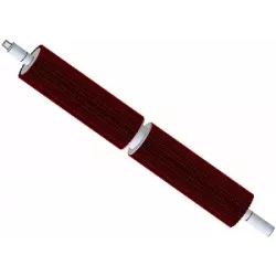 Rol nr. 299 – staal-rubberen aandrijfas Ø122 mm | OEM 184.221.00 | fabrikant KiJ