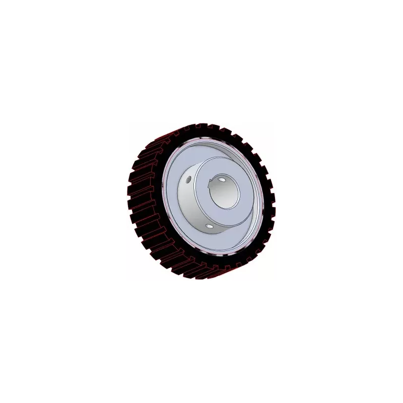 Rol nr. 333 – rol Ø220 mm voor machines van Wuhlmaus | fabrikant KiJ