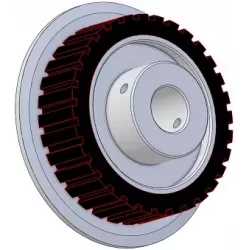 Rol nr. 334 – rol Ø220 mm voor machines van Wuhlmaus | fabrikant KiJ