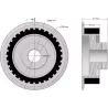 Rol nr. 334 – rol Ø220 mm voor machines van Wuhlmaus | fabrikant KiJ