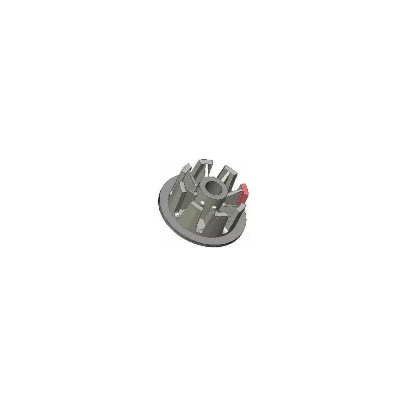 Rol nr. 27 – gietijzeren geleiderol Ø103 mm voor aardappelrooier Anna Z644 | OEM Anna 5644-60-005, 090.60.013.02 | fabrikant KiJ