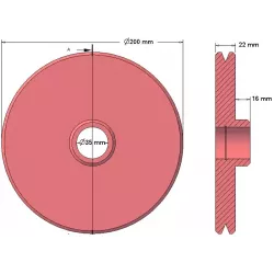 Rol nr. 40 – rol Ø200 mm | fabrikant KiJ