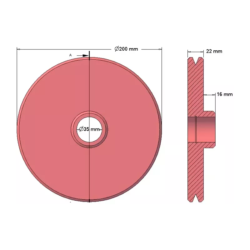 Rol nr. 40 – rol Ø200 mm | fabrikant KiJ