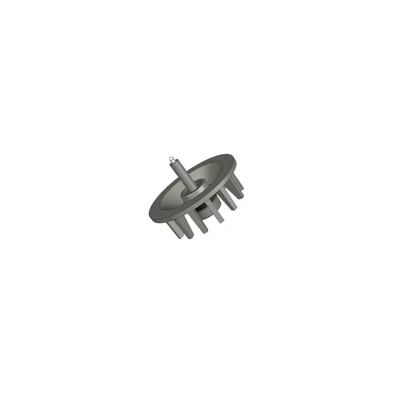 Rol nr. 41 – gietijzeren keerrol Ø172 mm, steek 40 mm, voor machines van Stoll | OEM Stoll 0071590, 0190550 | fabrikant KiJ