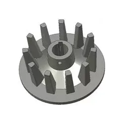 Rol nr. 48 – gietijzeren aandrijfrol Ø145 mm, steek 44 mm | fabrikant KiJ