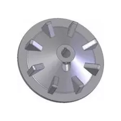 Rol nr. 74 – gietijzeren aandrijfrol Ø248 mm, steek 50 mm, voor aardappelrooier Anna | OEM Anna 564551003 | fabrikant KiJ