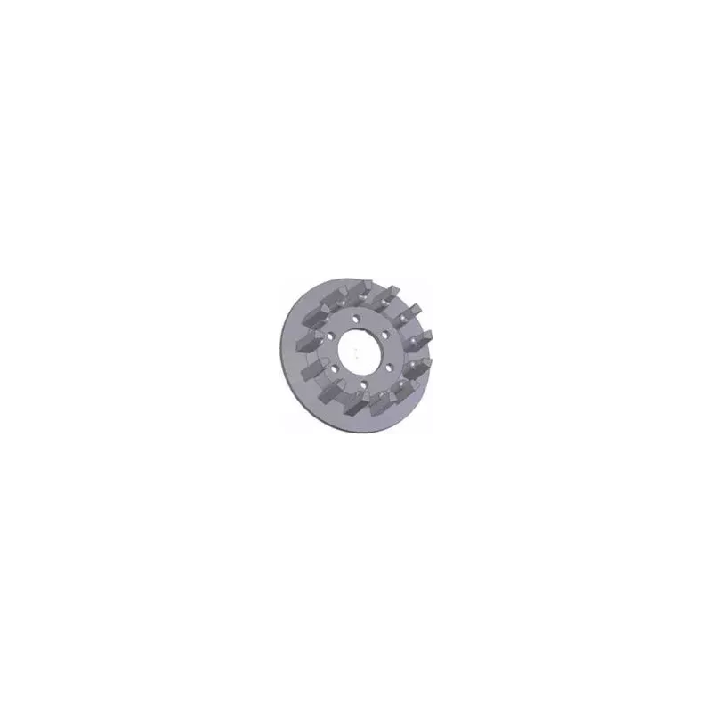 Rol nr. 78 – gietijzeren aandrijfrol Ø170 mm, steek 44 mm, voor aardappelrooier Bolko Z-643 | fabrikant KiJ