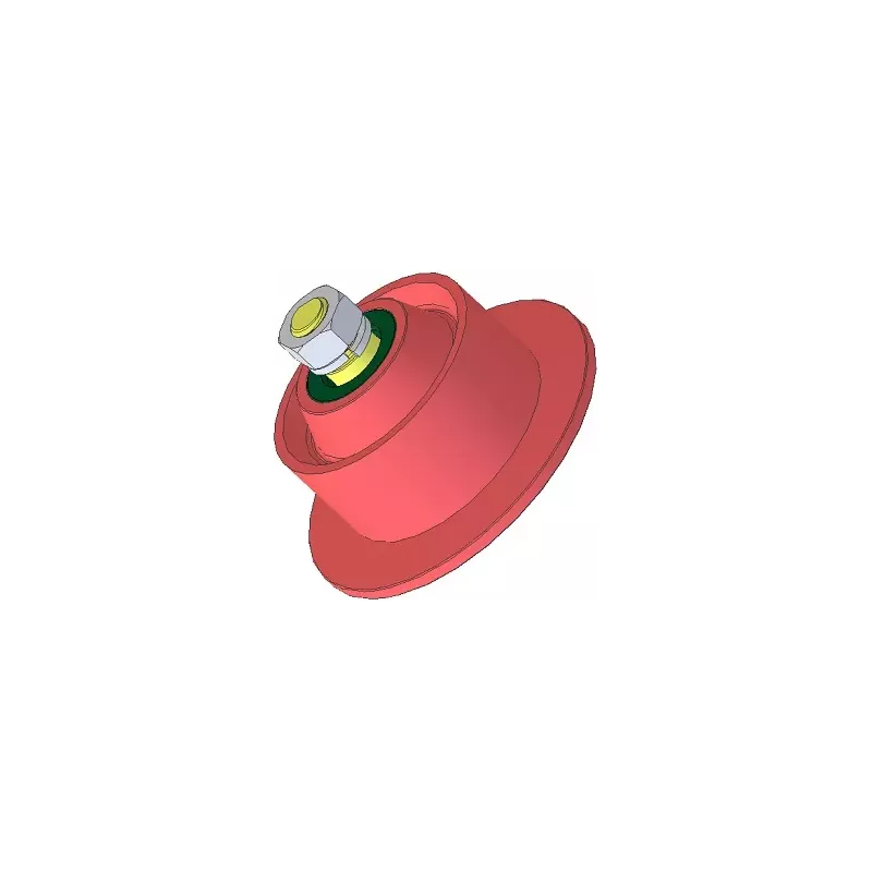 Rol nr. 82 – keerrol Ø100 mm voor aardappelrooier Anna Z644 | OEM Anna 5644-21-025, 5644-60-022 | fabrikant KiJ