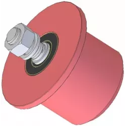 Rol nr. 86 – stalen keerrol Ø90 mm voor aardappelrooier Anna Z644 | OEM Anna 564421015 | fabrikant KiJ