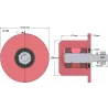 Rol nr. 86 – stalen keerrol Ø90 mm voor aardappelrooier Anna Z644 | OEM Anna 564421015 | fabrikant KiJ
