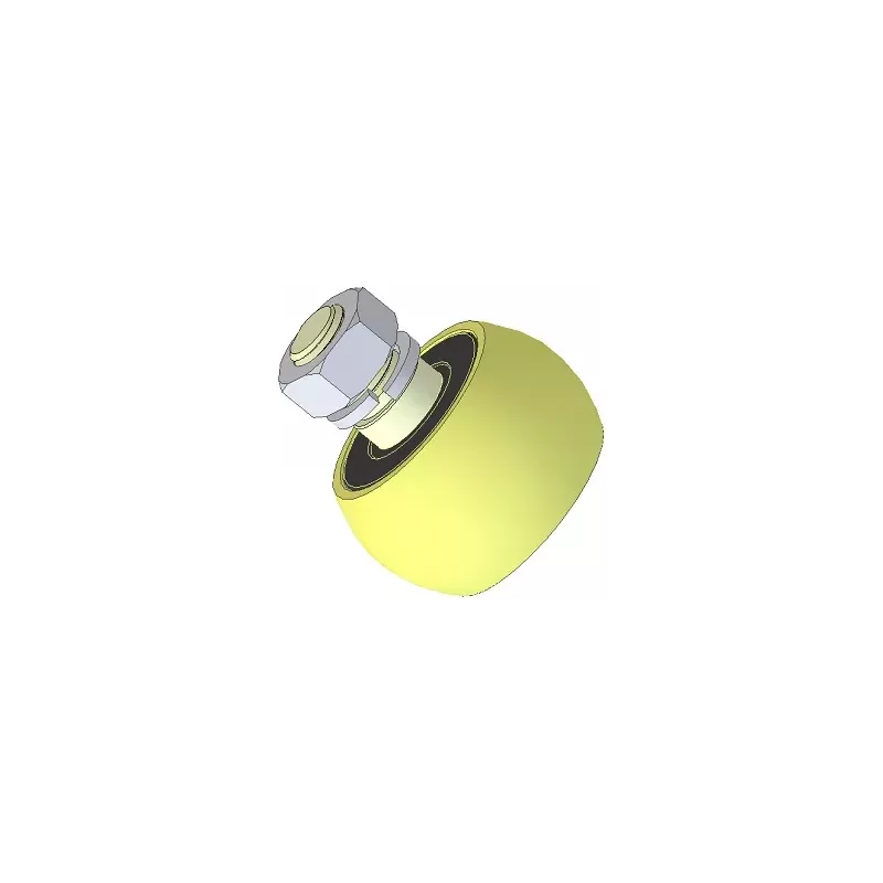 Rol nr. 90 – gietijzeren rol Ø72 mm voor machines van Wuhlmaus | OEM Wuhlmaus 5644-33-002, 000.03.005.00 | fabrikant KiJ
