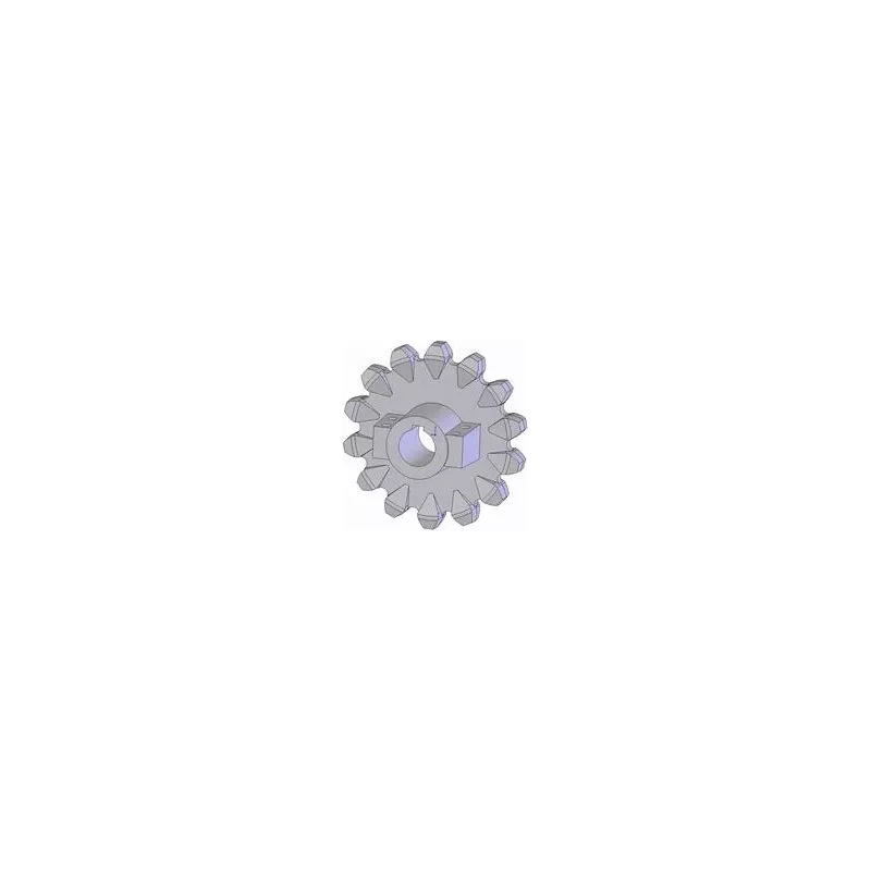 Rol nr. 95 – gietijzeren aandrijfrol Ø222 mm, steek 42 mm | fabrikant KiJ
