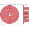 Rol nr. 99 – aandrijfrol Ø185 mm | fabrikant KiJ