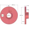 Rol nr. 120 – gietijzeren keerrol Ø204 mm voor machines van Grimme | OEM Grimme 006.00538 | fabrikant KiJ