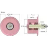 Rol nr. 132 – gietijzeren keerrol Ø100 mm voor machines van Grimme | OEM Grimme 200.00807 | fabrikant KiJ
