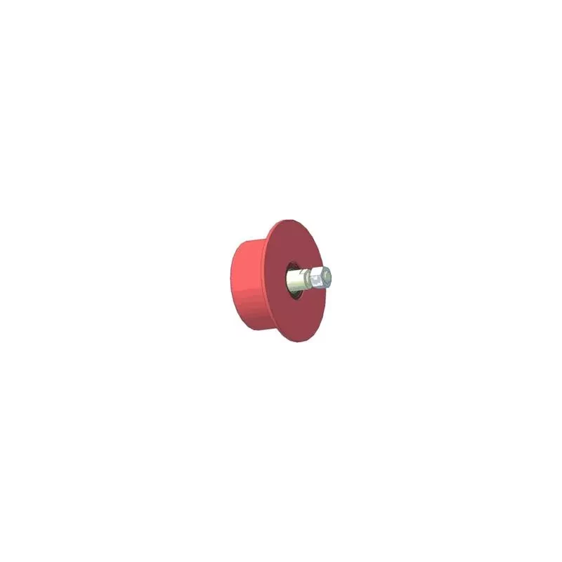 Rol nr. 144 – gietijzeren keerrol Ø110 mm | OEM 6.33.00-2 | fabrikant KiJ