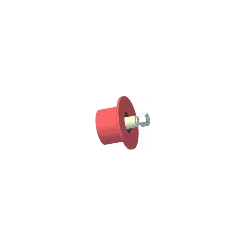 Rol nr. 145 – gietijzeren keerrol Ø75 mm | OEM 6.32.00-2 | fabrikant KiJ