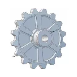 Rol nr. 173 – gietijzeren tandwiel Ø210 mm voor machines van Hassia | fabrikant KiJ