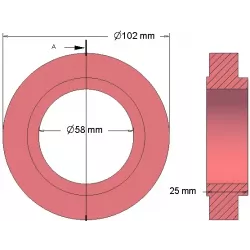 Rol nr. 177 – geleiderol Ø102 mm | OEM 035737 | fabrikant KiJ