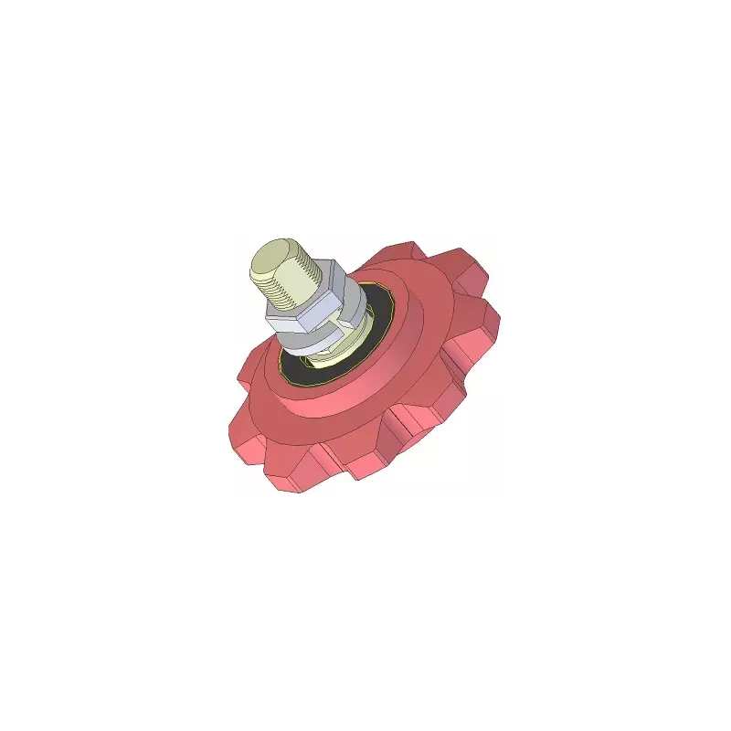 Rol nr. 178 – gietijzeren tandwiel Ø123 mm | OEM 036240/1 | fabrikant KiJ